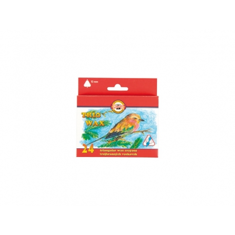SET OF WAX CRAYONS TR10 8274 24