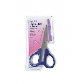 4.75 INS SOFT GRIP EMBROIDERY SCISSORS