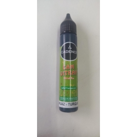 GLASS & CERAMIC VITRAIL PEN 25ML - TURQUOISE
