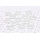 BASIC 4-HOLES BUTTONS SHIRT/13PCS/ WHITE