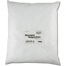 GOLD GLITTER STYROFOAM BALLS - 2CM - X18