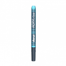DARWI ACRYLIC MARKER 3ML - TURQUOISE THIN TIP 0,8MM