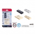 ASSORTED ART ERASERS X 4PCS