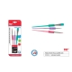 SET OF 3 EASY GRIP CHILDRENS BRUSHES