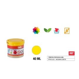 POSTER/TEMPERA PAINT 40ML - YELLOW