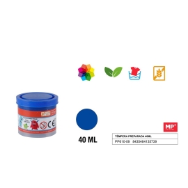 POSTER/TEMPERA PAINT 40ML - DARK BLUE