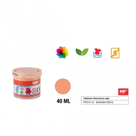 POSTER/TEMPERA PAINT 40ML - FLESH