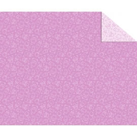 FOTOKARTON PAULINE ROSA 300G 49.5 X 68CM MOT.04