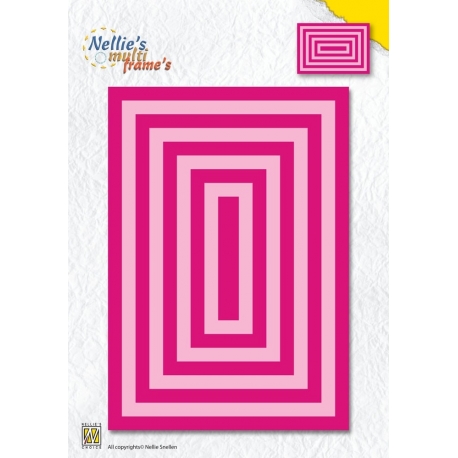 MULTI FRAME DIES XL - RECTANGLE WITH STRAIGHT CORNERS