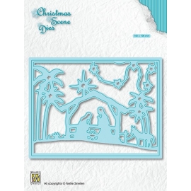 CHRISTMAS SCENE DIES - A CHILD IS BORN