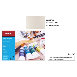 WATERCOLOR PAPER 300GRM ACADEMIA 76 X 56CM