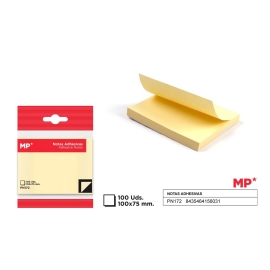 ADHESIVE NOTES 100 X 75MM