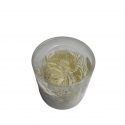 FUNNY FLOWER 6CM (6PCS) - DOVE GREY