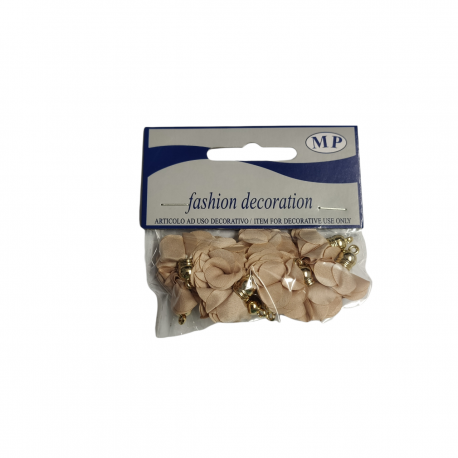 CHIC FLOWER 3CM (12 PCS) - DOVE GREY