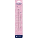 ALUMINIUM KNITTING NEEDLE - 2MM X 25CM