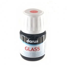 DARWI GLASS PAINT 30ML - VERMILLION