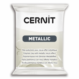 CERNIT METALLIC 56G - PEARL WHITE