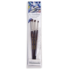 5 FINE ART BRUSHES FOR WATERCOLOUR