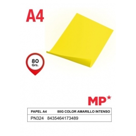 A4 MULTIFUNCTIONAL COLOUR COPY PAPER - INTENSE YELLOW 80GSM