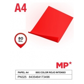 A4 MULTIFUNCTIONAL COLOUR COPY PAPER - INTENSE RED 80GSM