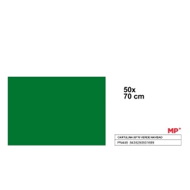 COLOURED CARDBOARD 50 X 70CM - CHRISTMAS GREEN 200GSM