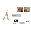 campus DISCOVERY EASEL SET 12 TUBES 21ML/CANVAS/BRUSHES/PAINTING KNIVES/MANNEQUIN