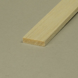 BALSA WOOD PROFILE 50 X 6 X 1000MM