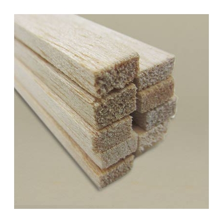 BALSA WOOD STICK 1.5 X 1.5 X 914MM