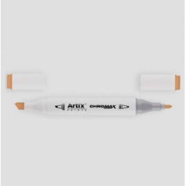 ARTIX - CHROMAX  DOUBLE POINTED ALCOHOL MARKER - LIGHT BROWN