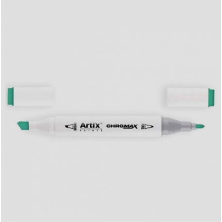 ARTIX - CHROMAX  DOUBLE POINTED ALCOHOL MARKER - TURQUOISE BLUE