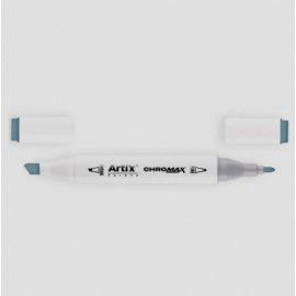 ARTIX - CHROMAX  DOUBLE POINTED ALCOHOL MARKER - BLUE GRAY