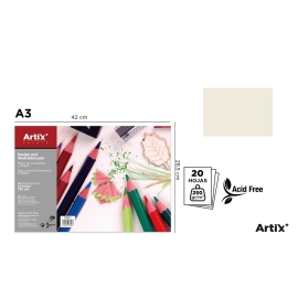 WATERCOLOUR BLOCK A3 20 SHEETS 250GSM