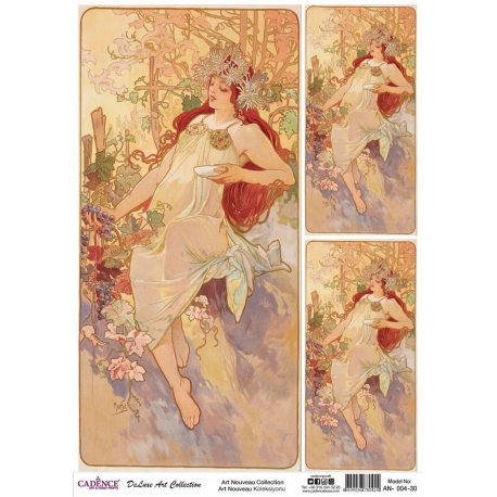 ART NOUVEAU COLLECTION AN-04 30 X 42CM