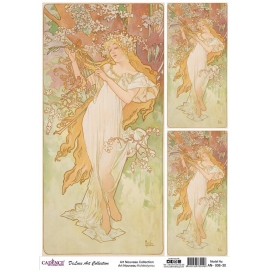 ART NOUVEAU COLLECTION AN-06 30 X 42CM