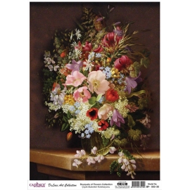 BOUQUETS OF FLOWERS COLLECTION BF-03 30 X 42CM
