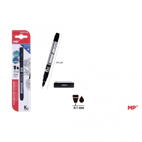 KOH-I-NOOR BLACK PERMANENT MARKER ROUND