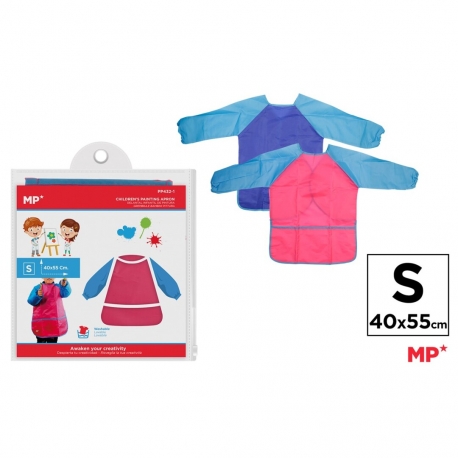 NYLON APRON WITH LONG SLEEVES - KID