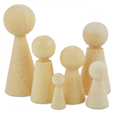 Wooden Figure - 35x120mm