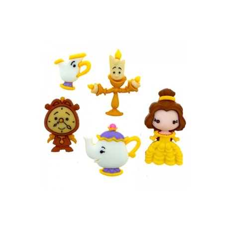 DRESS IT UP BUTTONS - BELLE & FRIENDS