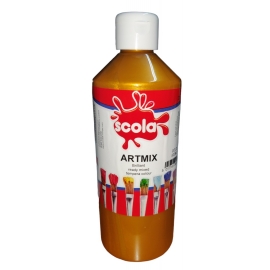 ARTMIX POSTER TEMPERA PAINT 500ML - GOLD