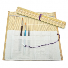 BAMBOO BRUSH BAG M10 33 X 36CM