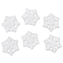 ICE CRYSTALS 20 PCS WHITE/GLITTER