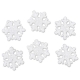 ICE CRYSTALS 20 PCS WHITE/GLITTER