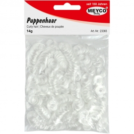 DARK BROWN DOLL HAIR 14G