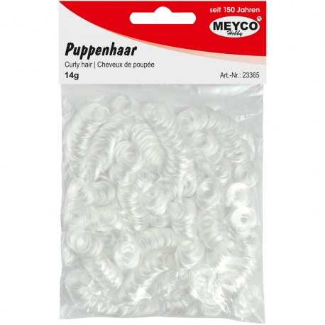 DARK BROWN DOLL HAIR 14G