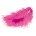 MARABOU FEATHERS CA.12 CM 17 PCS - FUSCHIA