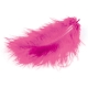 MARABOU FEATHERS CA.12 CM 17 PCS - FUSCHIA