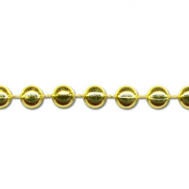 PEARL BY THE METER 3MM - GOLD METALLIC