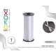 PAPER RIBBON - WHITE 90MTR