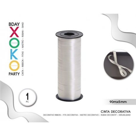 PAPER RIBBON - IVORY 90MTR